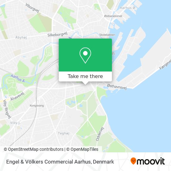 Engel & Völkers Commercial Aarhus map