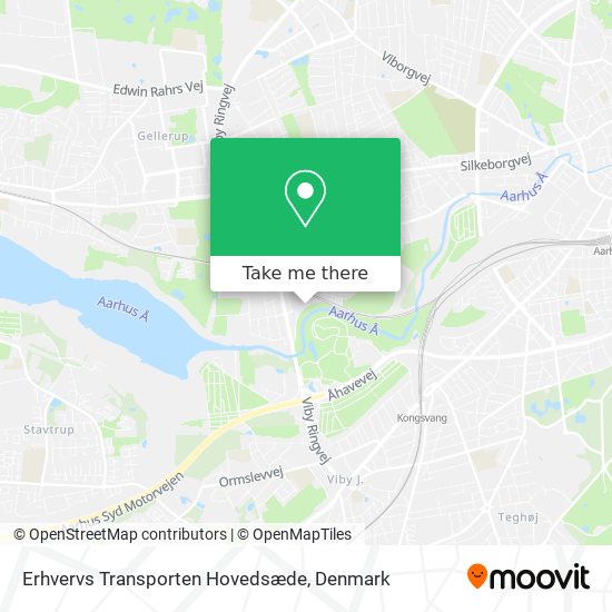 Erhvervs Transporten Hovedsæde map