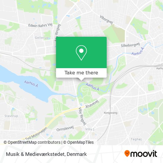 Musik & Medieværkstedet map