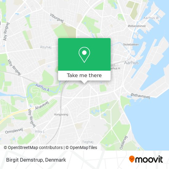 Birgit Demstrup map