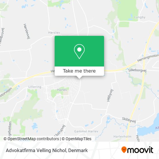 Advokatfirma Velling Nichol map