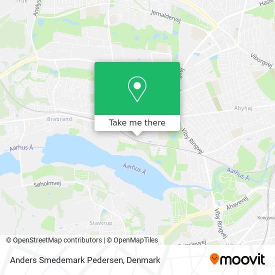 Anders Smedemark Pedersen map