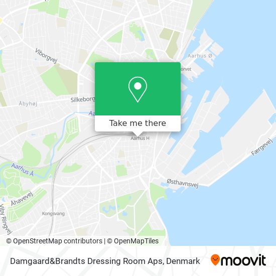 Damgaard&Brandts Dressing Room Aps map