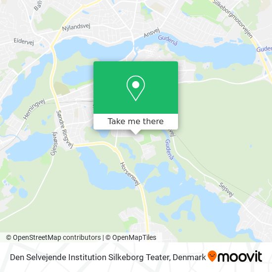 Den Selvejende Institution Silkeborg Teater map