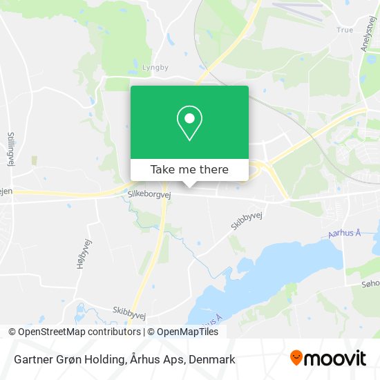 Gartner Grøn Holding, Århus Aps map