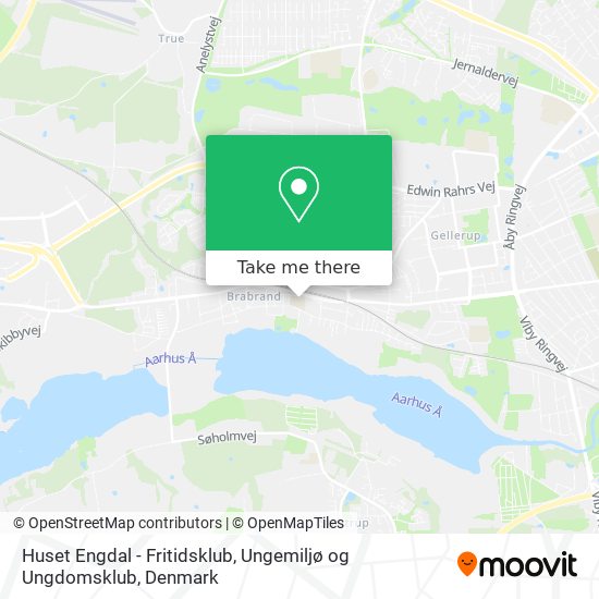 Huset Engdal - Fritidsklub, Ungemiljø og Ungdomsklub map
