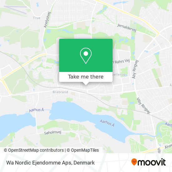 Wa Nordic Ejendomme Aps map