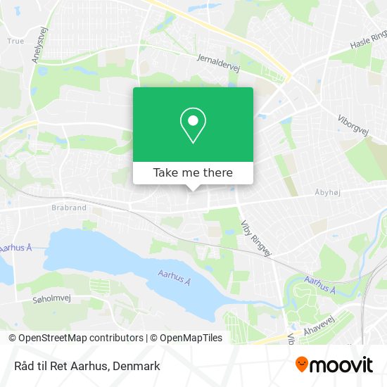 Råd til Ret Aarhus map