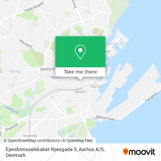 Ejendomsselskabet Ryesgade 3, Aarhus A / S map