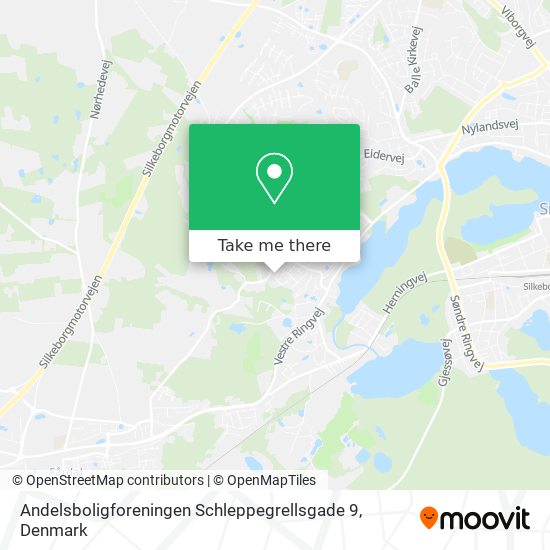 Andelsboligforeningen Schleppegrellsgade 9 map