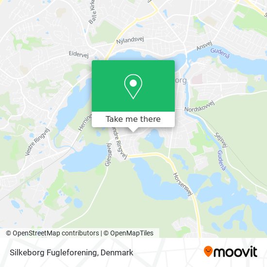 Silkeborg Fugleforening map