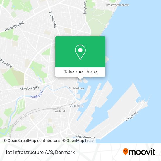 Iot Infrastructure A/S map
