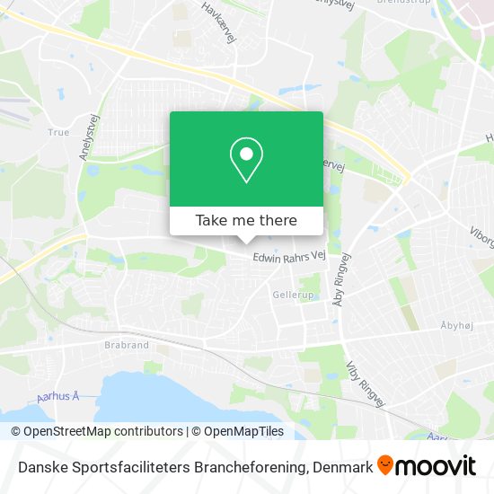 Danske Sportsfaciliteters Brancheforening map