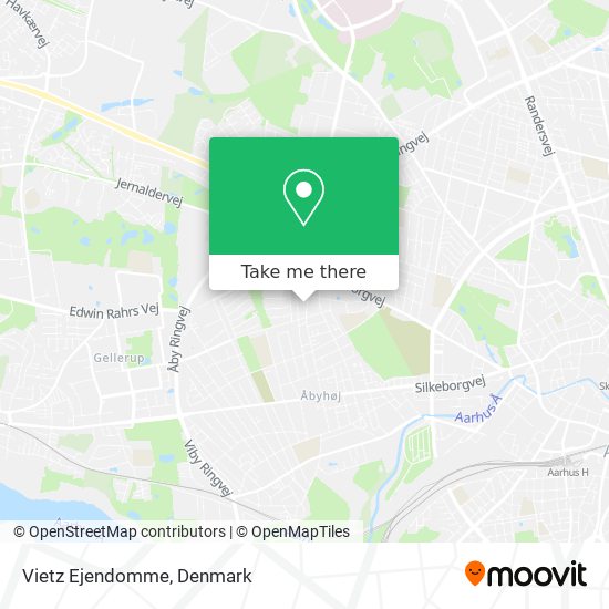 Vietz Ejendomme map