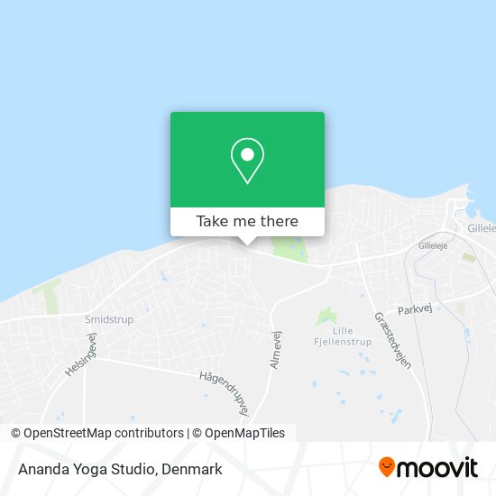 Ananda Yoga Studio map