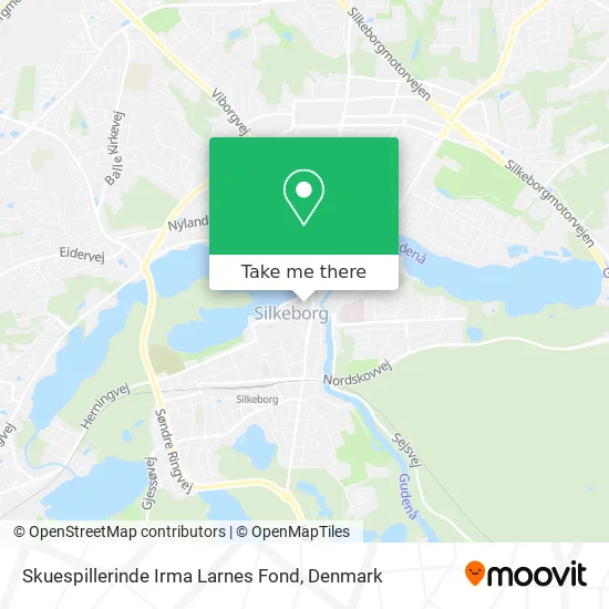 Skuespillerinde Irma Larnes Fond map