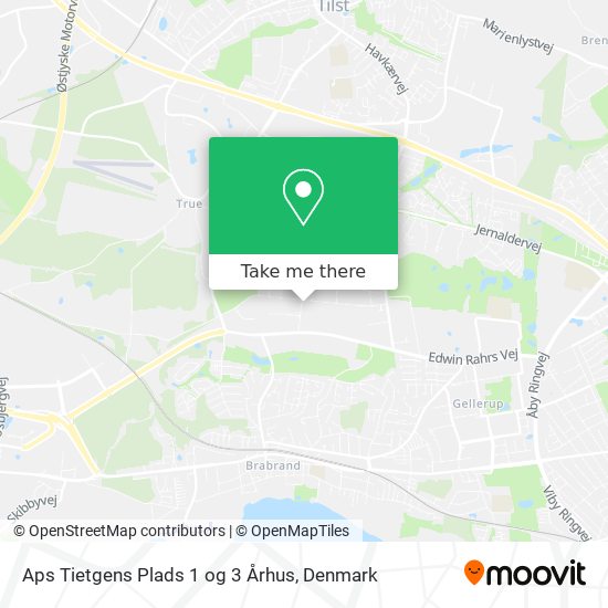 Aps Tietgens Plads 1 og 3 Århus map