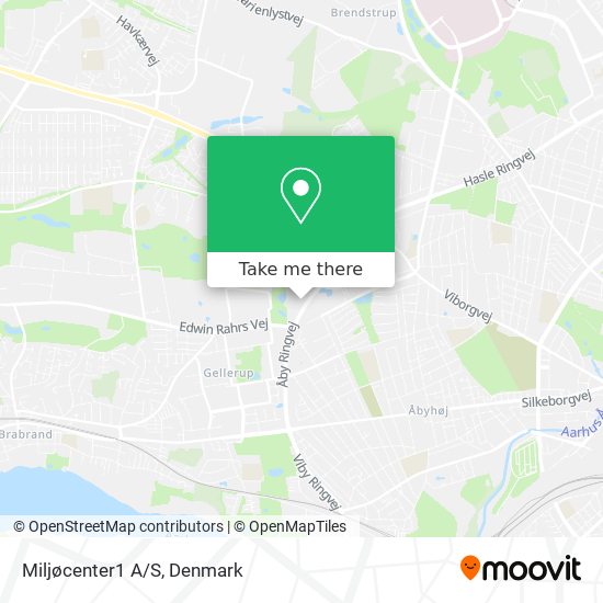 Miljøcenter1 A/S map