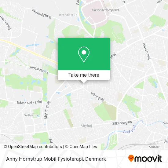 Anny Hornstrup Mobil Fysioterapi map