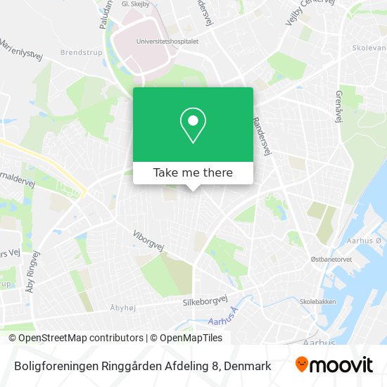 Boligforeningen Ringgården Afdeling 8 map