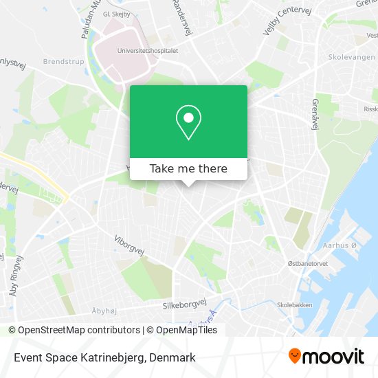 Event Space Katrinebjerg map