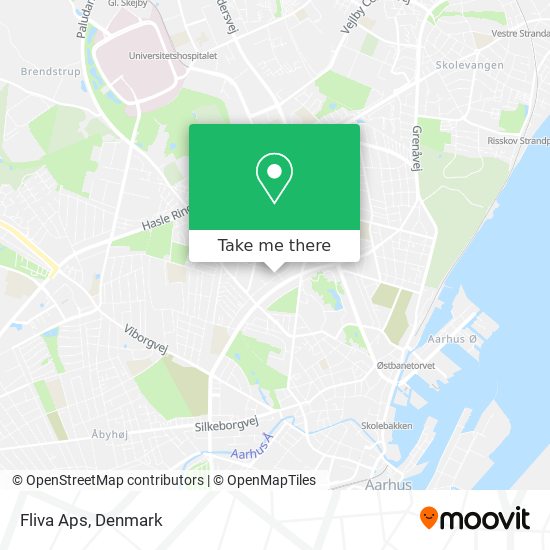 Fliva Aps map