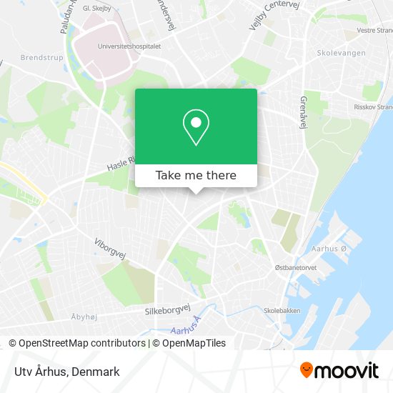 Utv Århus map