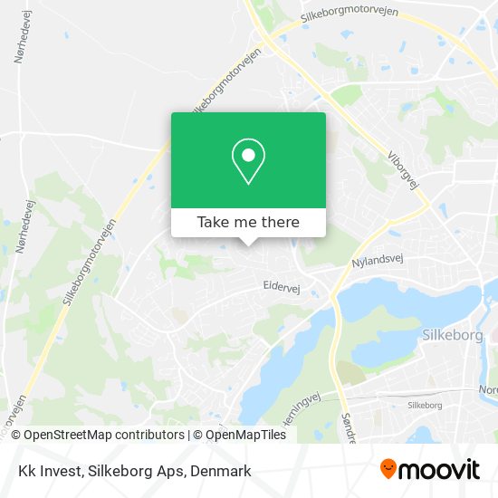 Kk Invest, Silkeborg Aps map