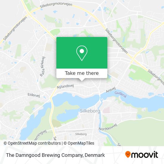 The Damngood Brewing Company map
