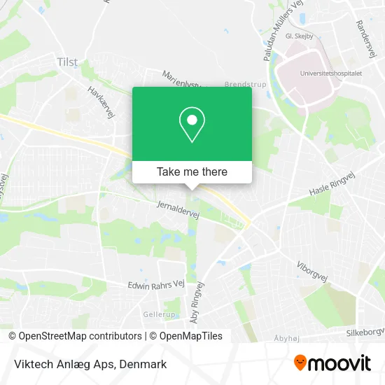 Viktech Anlæg Aps map