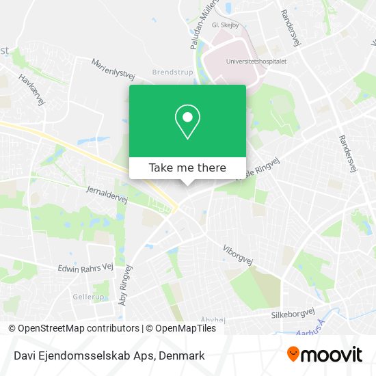 Davi Ejendomsselskab Aps map