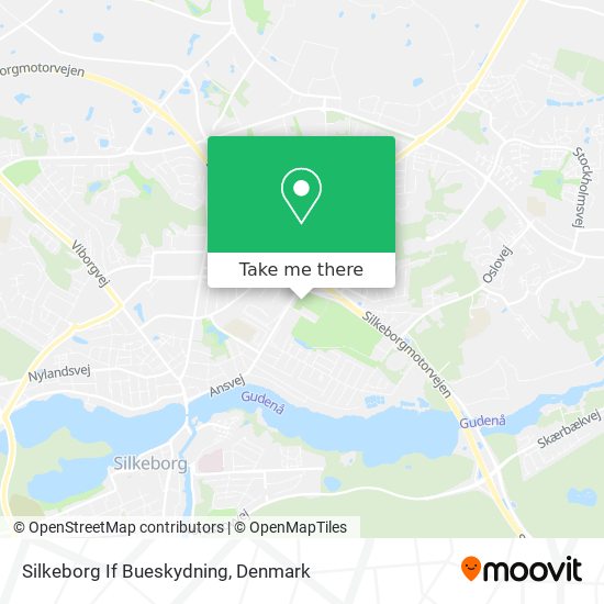 Silkeborg If Bueskydning map