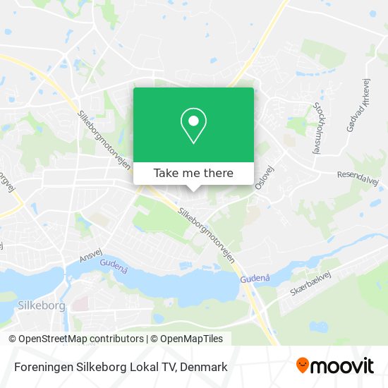 Foreningen Silkeborg Lokal TV map