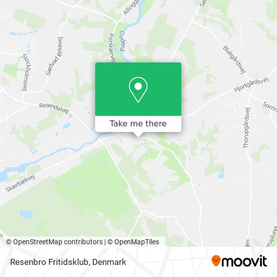 Resenbro Fritidsklub map