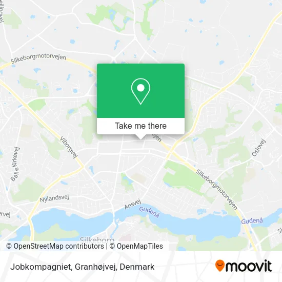 Jobkompagniet, Granhøjvej map