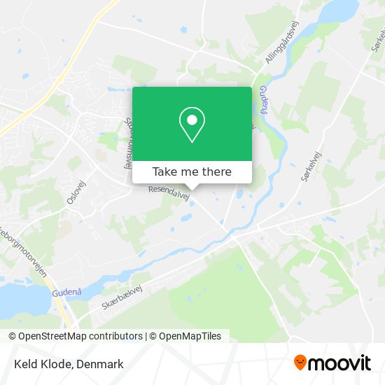 Keld Klode map