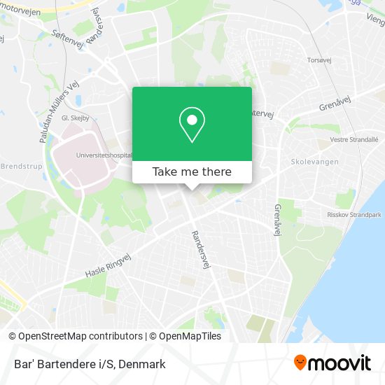 Bar' Bartendere i/S map