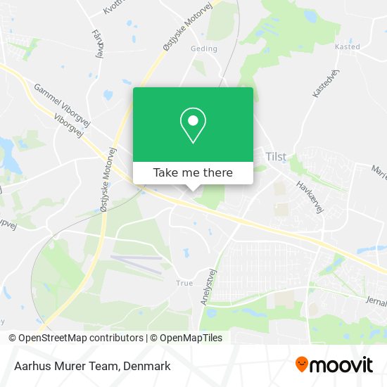 Aarhus Murer Team map