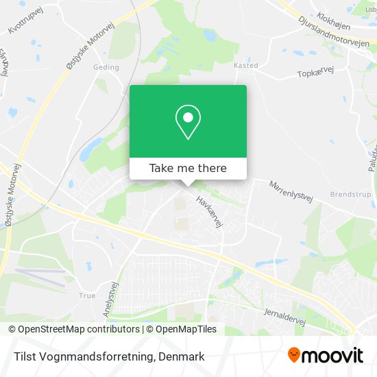 Tilst Vognmandsforretning map