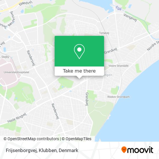 Frijsenborgvej, Klubben map