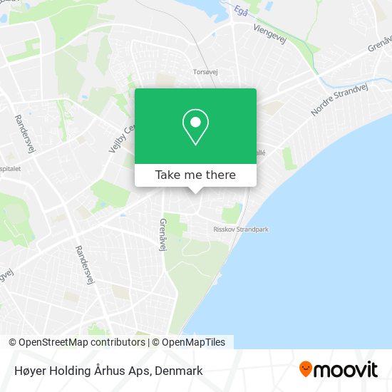 Høyer Holding Århus Aps map