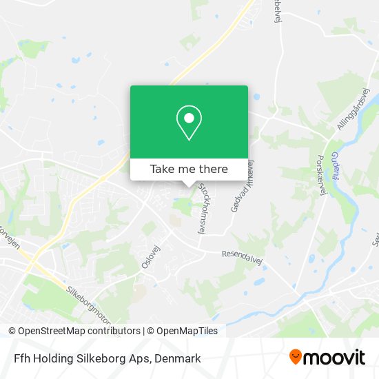 Ffh Holding Silkeborg Aps map
