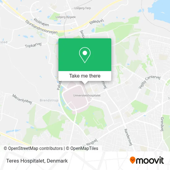 Teres Hospitalet map