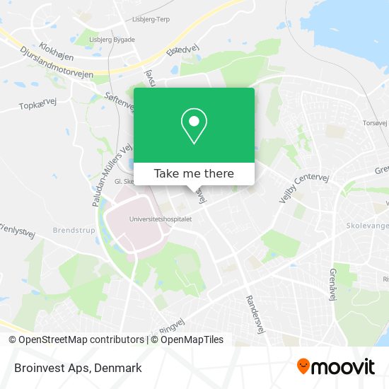 Broinvest Aps map