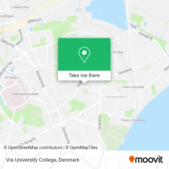 Via University College map