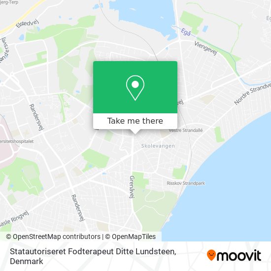 Statautoriseret Fodterapeut Ditte Lundsteen map