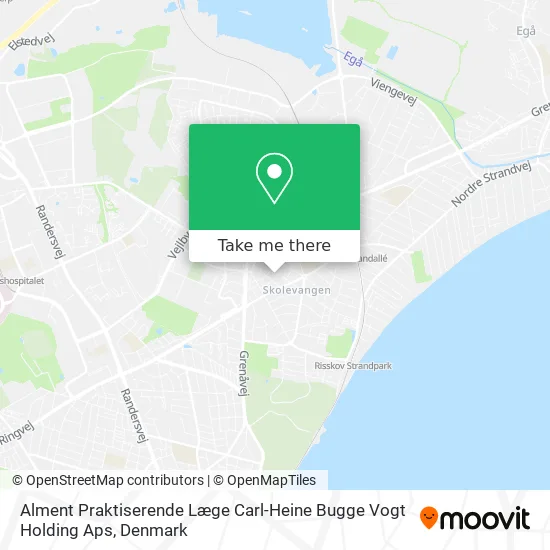Alment Praktiserende Læge Carl-Heine Bugge Vogt Holding Aps map