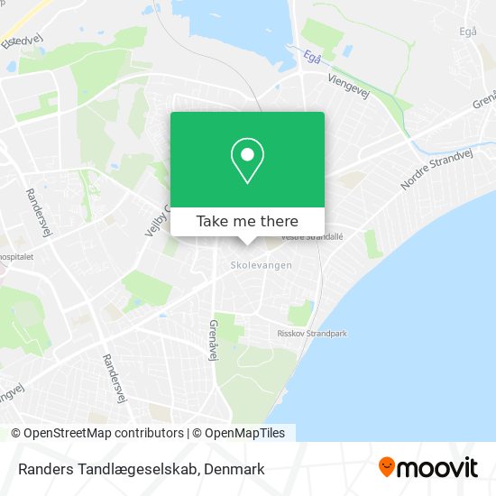 Randers Tandlægeselskab map