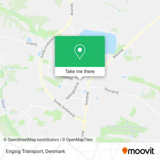 Engsig Transport map