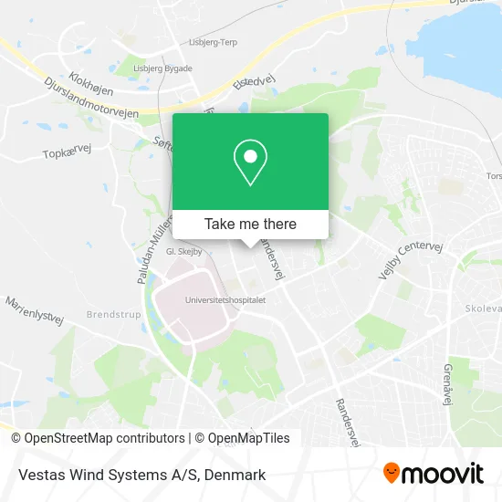 Vestas Wind Systems A/S map